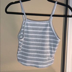 Cute stripped crop top